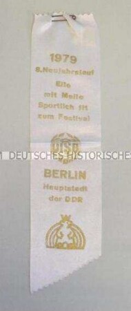 DTSB (Deutscher Turn- und Sportbund), 8. Neujahrslauf in Berlin