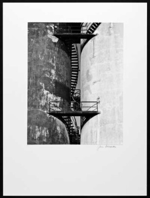 Zementwerk Erwitte. Treppe