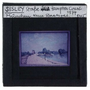 Sisley, Straße nach Hampton Court