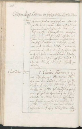 8. Carolus Fridericus