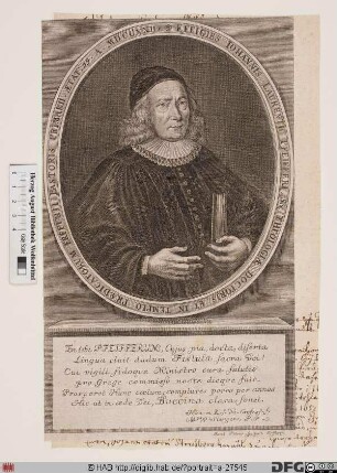 Bildnis Johann Lorenz Pfeiffer