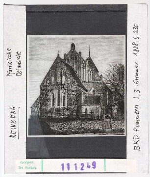 Reinberg, Pfarrkirche: Ostansicht