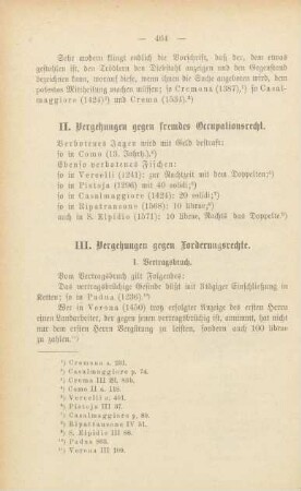 III. Vergehungen gegen Forderungsrechte
