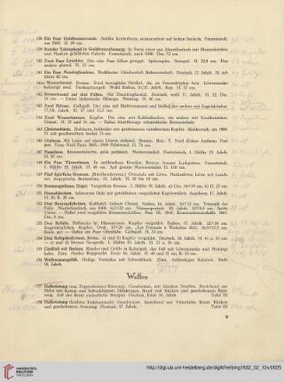 Waffen (Nr. 157-187)