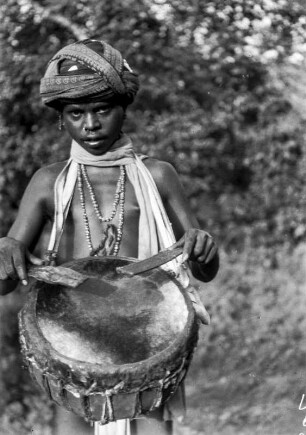 Trommler (Deutsche Indien-Expedition 1926/1929 - 2. Odisha)