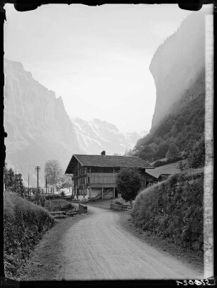 Lauterbrunnen: Straßenbild