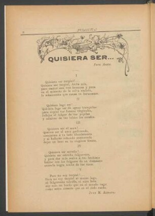 Quisiera ser... : Para Anita.