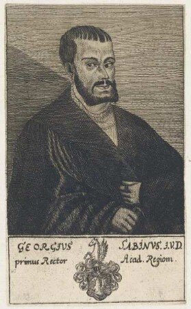 Bildnis des Georgivs Sabinvs