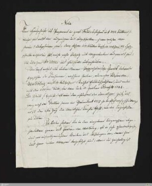 Joseph Laßberg: Nota (Angaben zur Handschrift und deren Erwerb)