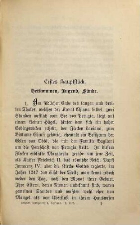 Das mystische Leben der heiligen Margareta von Cortona