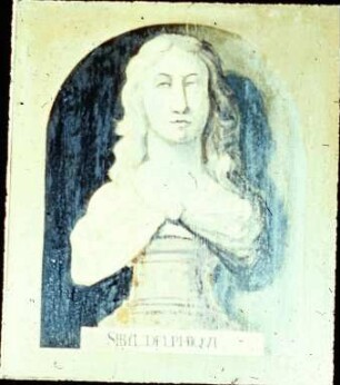Wandfeld: die delphische Sibylle