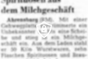 Spirituosen aus dem Milchgeschäft