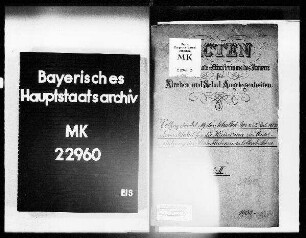Volksschulwesen: Vollzug des Art. 19 des Schulbedarfsgesetzes vom 28.7.1902 (Normalstatut für die Kreisvereine zur Unterstützung der Hinterbliebenen der Volksschullehrer).