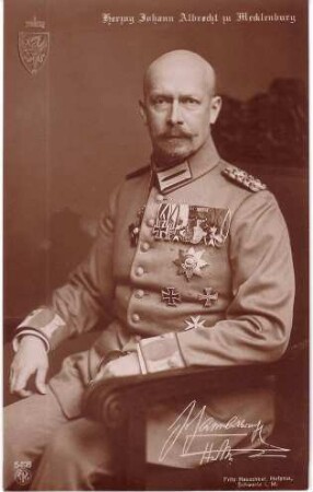 Herzog Johann Albrecht zu Mecklenburg