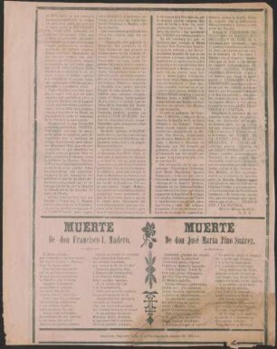 Muerte de Don José María Pino Suárez.