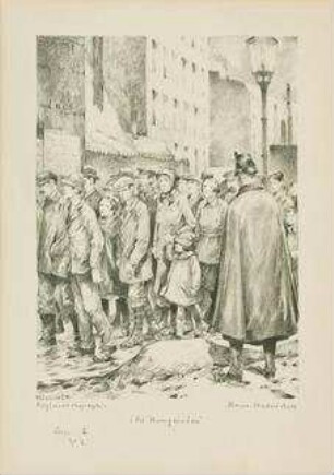 Die Hungernden (Arbeitslose)
