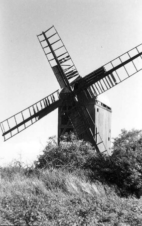 Klein Wanzleben-Remkersleben. Mühle Lauenroth, Bockmühle (1980 eingestürzt)