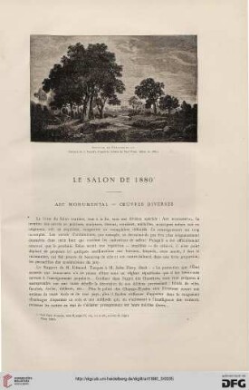 6: Le salon de 1880, [2] : art monumental - oeuvres diverses