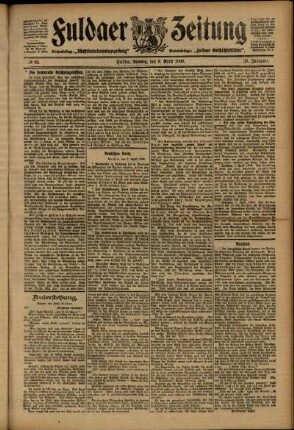 Ausgabe vom Montag, den 09. April 1906.