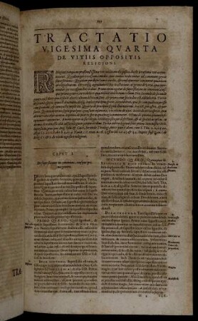 Tractatio Vigesima Quarta De Vitiis Oppositis Religioni.