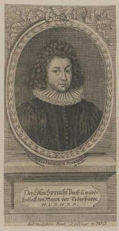 Bildnis des Iohann Friderich Stockhausen