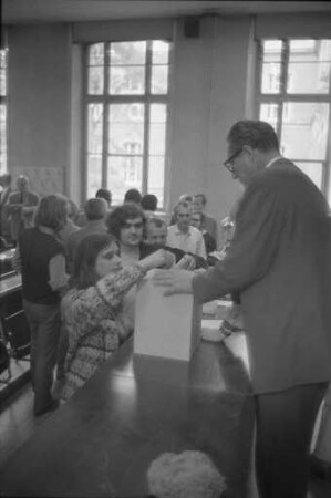 Wahl des Prorektors der Universität Karlsruhe durch den Großen Senat
