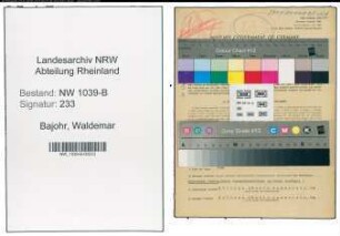 Entnazifizierung Waldemar Bajohr , geb. 12.06.1909 (Angestellter)