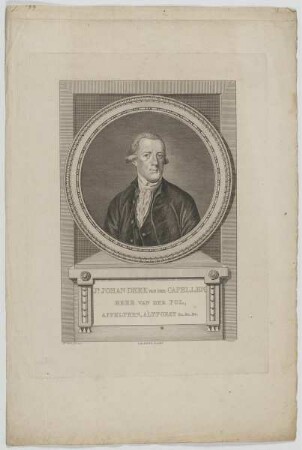 Bildnis des Johan Derk van der Capellen