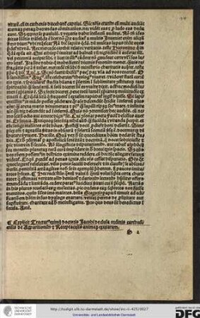 Explicit tractatus eximii doctoris Jacobi de Clusa ordinis Carthusiensis de apparitionibus et receptaculis animarum exutarum.