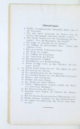 Übungsfragen