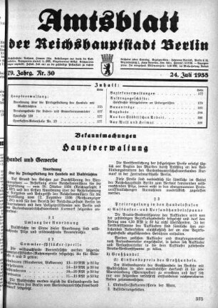 1938,30: Nr. 30, 24. Juli 1938