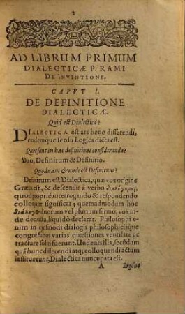 Anatomia Logicae Rameae : Qua Ipsa Praecepta Primum Perspicue Dissecantur, Et Explicantur ...