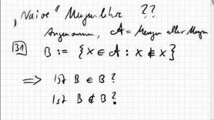 03.06.2 axiomatische Mengenlehre