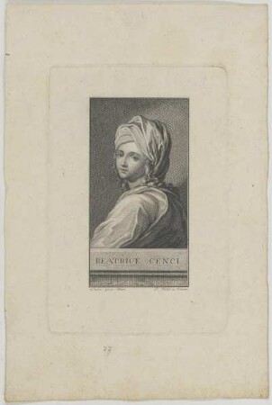 Bildnis der Beatrice Cenci