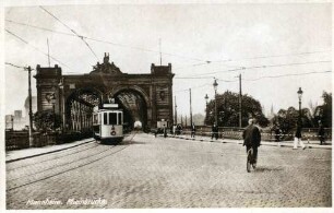 "Mannheim. Rheinbrücke"