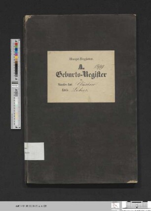 Geburtsregister Kliestow 1899
