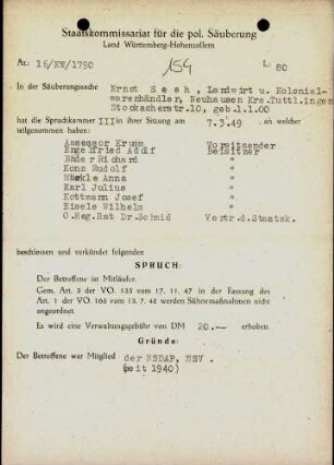 Seeh, Ernst