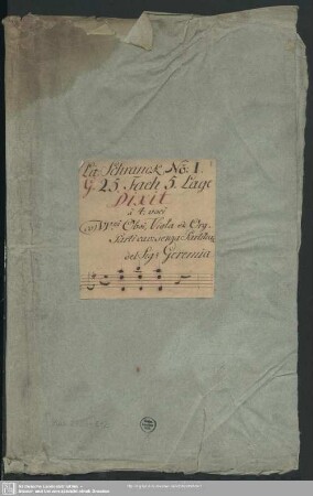 Dixit Dominus - Mus.2729-E-2 : V (4), Coro, orch, bc - D