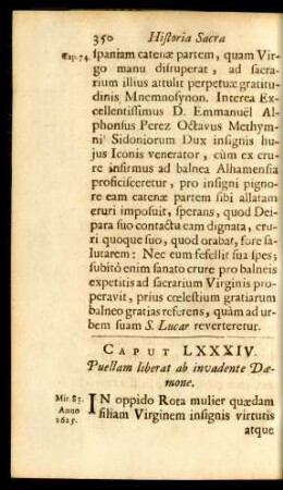 Caput LXXXIV.