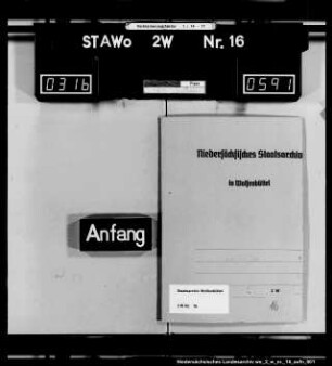 Stundenpläne der Stiftsschule zu Gandersheim