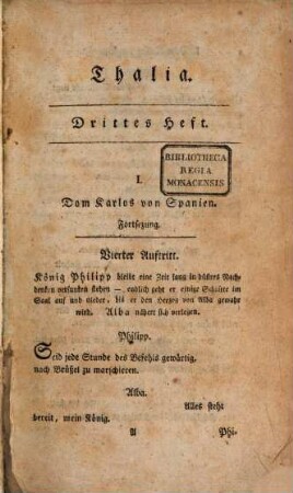 Thalia. 1,3/4. 1785/87 (1787) = H. 3 - 4
