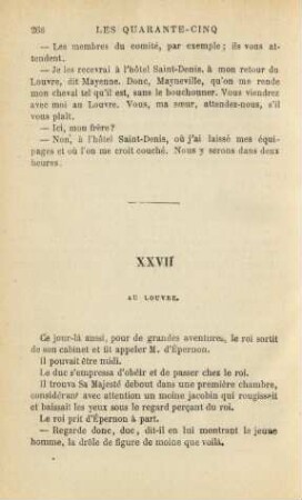 XXVII. Au Louvre