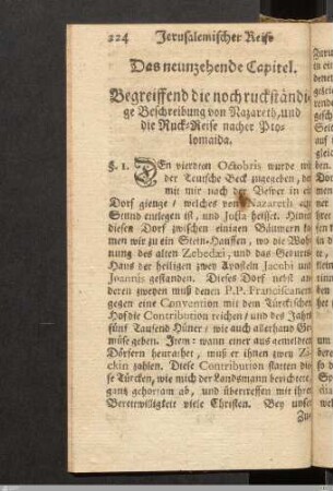 Das neunzehende Capitel.