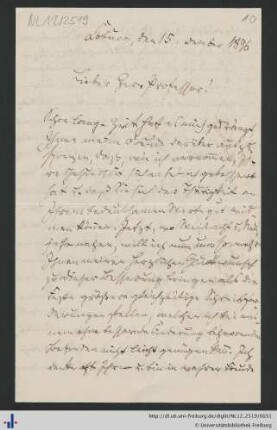 Brief, 15.12.1896