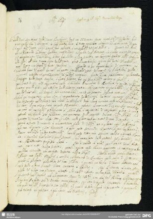 [Text 1: Bittschrift des Capitano Longo an den Dogen von Venedig (Abschrift)]
