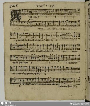 XXIX. Alleluia ich will dem Herren singen
