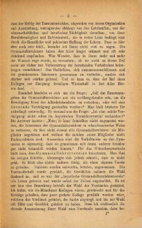 Blätter für das bayerische Gymnasialschulturnwesen : Organ d. Bayerischen Gymnasialturnlehrervereines. 1.1889/90