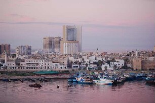 Tripolis - Hafen und Stadt (Bildarchiv Uwe Gerig)