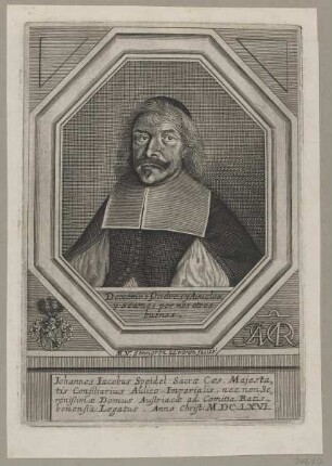 Bildnis des Iohannes Iacobus Speidel