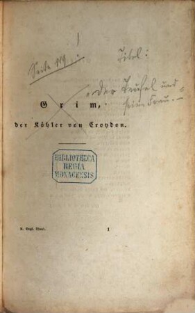 Alt-Englische Schaubühne, 1